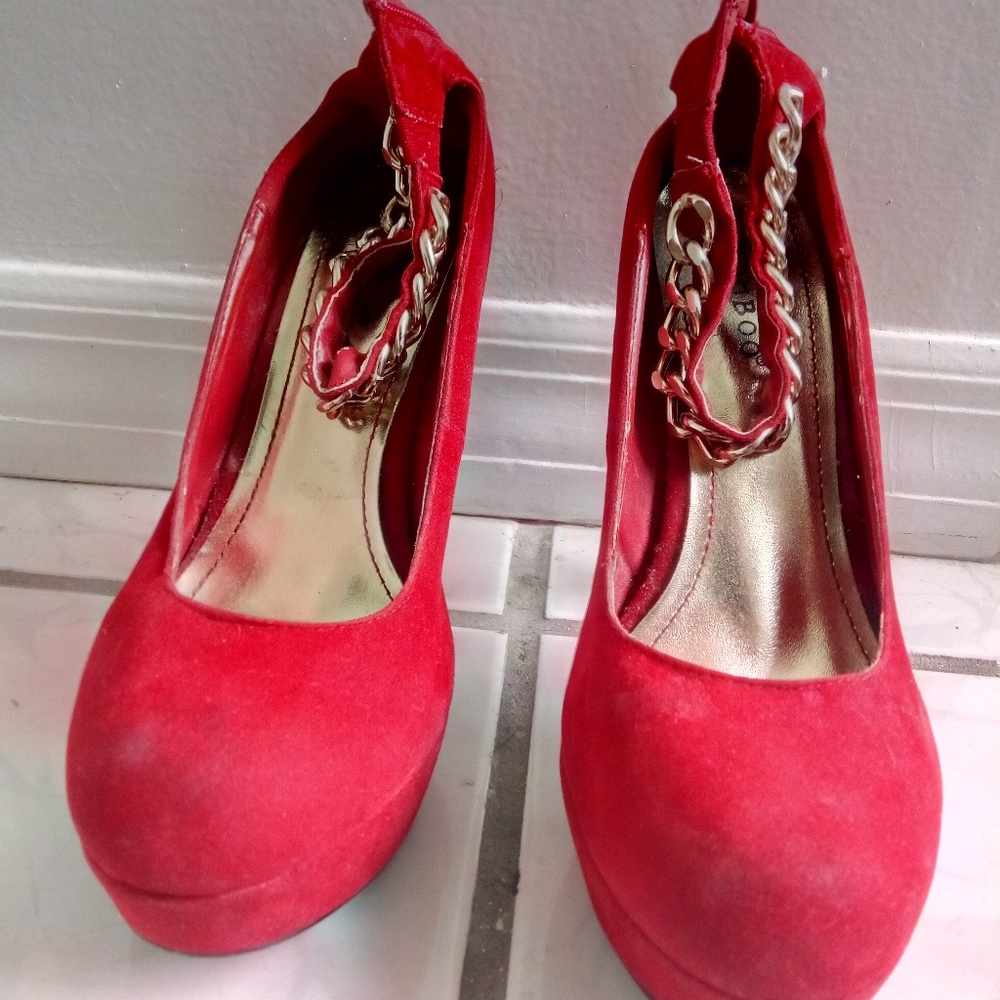 Red pump's - Picture 4 of 4